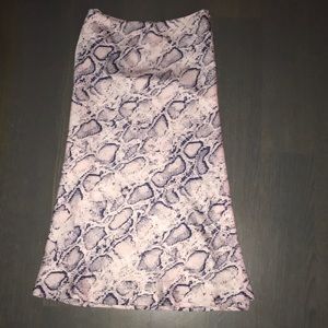 Silk skirt